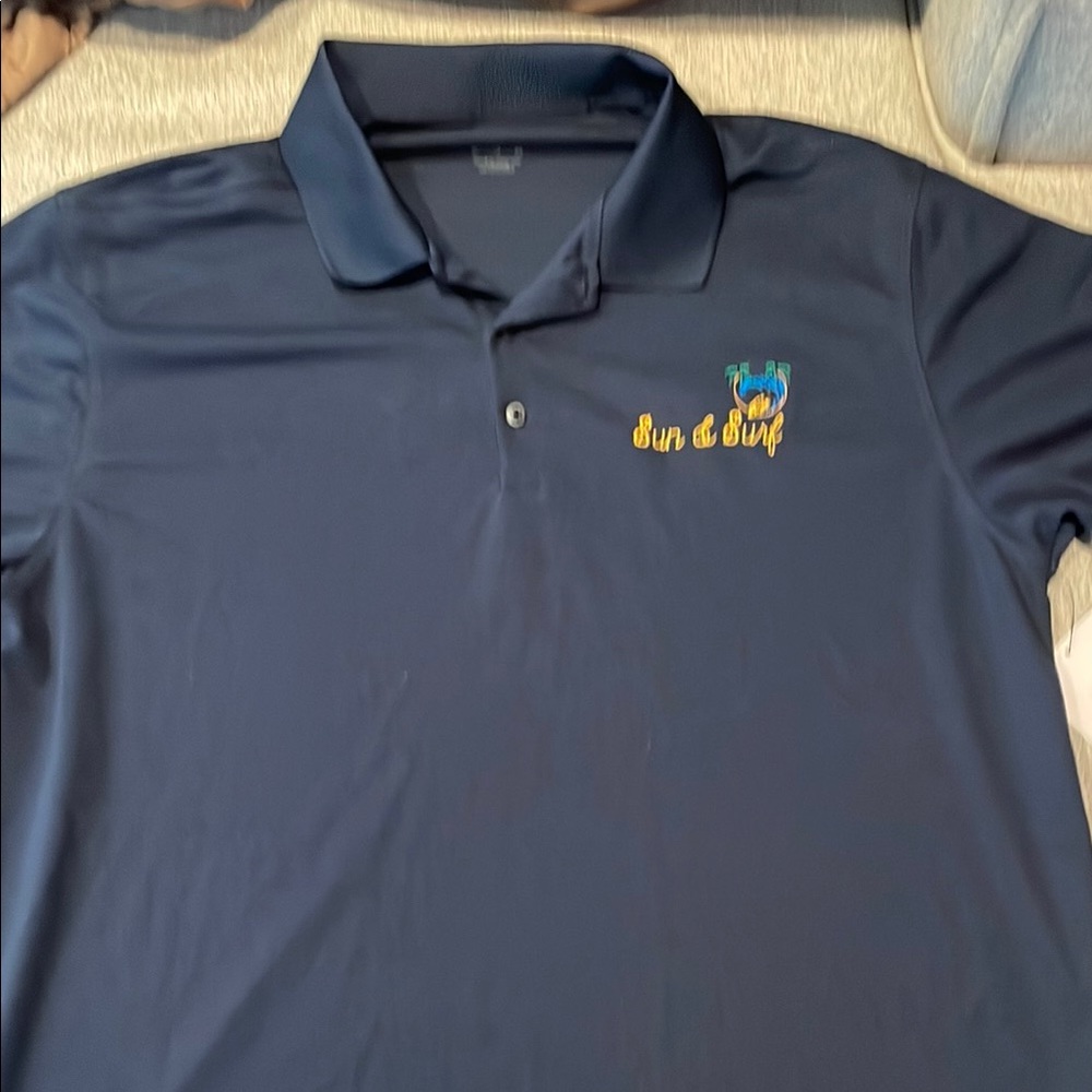 Nike Blue Performance Polo Shirt